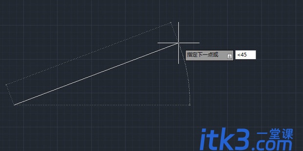 CAD怎么绘制角度线?-2