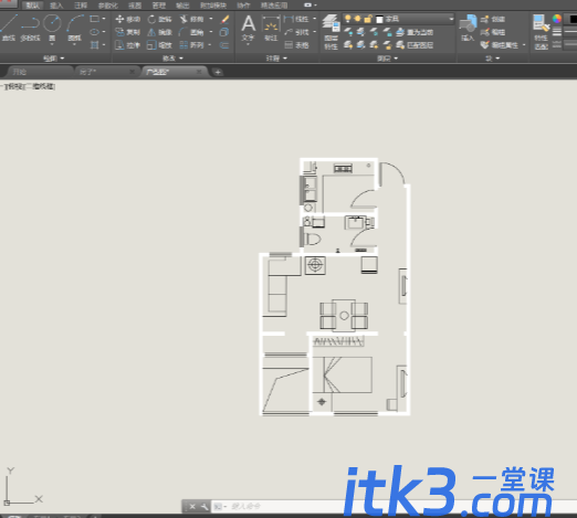 简单CAD户型图制作过程-6