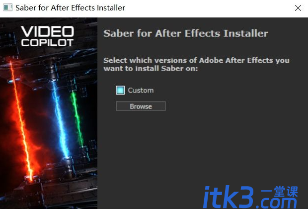 ae激光插件Video Copilot Saber的安装方法-4
