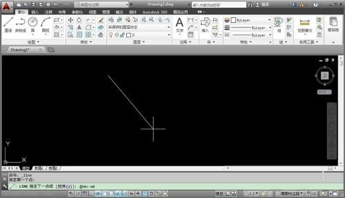 AutoCAD2014如何用角度画斜线? cad怎么画角度斜线?-4