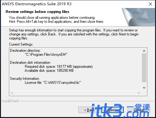 Ansys Electronics Suite 2019 R3 64位英文版安装教程-11