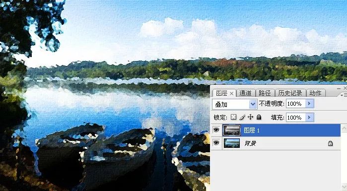 ps油画效果怎么做？图片制作成油画效果-5