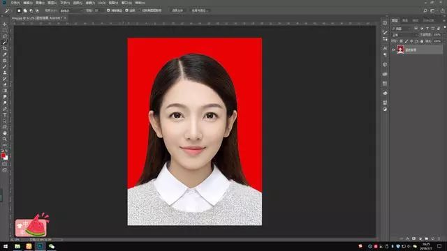 证件照ps怎么换背景颜色？-3