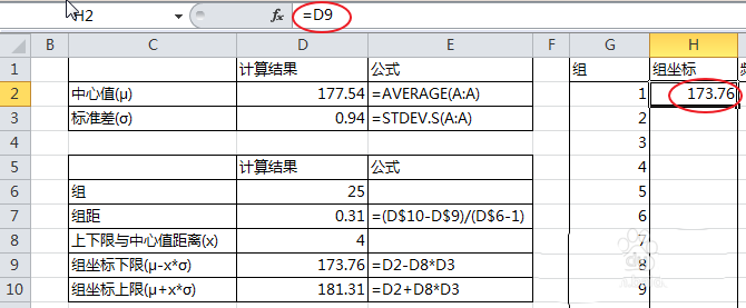 Excel表格中怎么制作正态分布图和正态曲线模板?-6