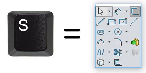 SolidWorks软件S键使用教程-1