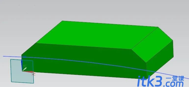 solidworks怎么把实体多余的区域拆分掉？-3