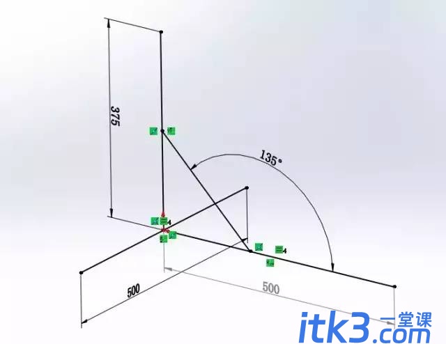 用SolidWorks焊件工具画的方管-1