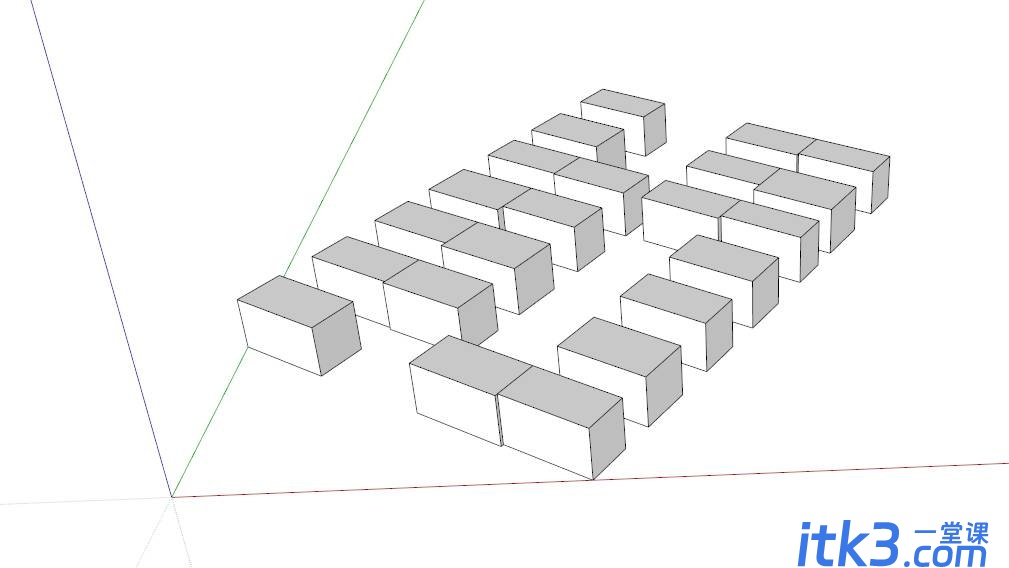 如何CAD中导入同一高度的一批建筑批量拉伸-4