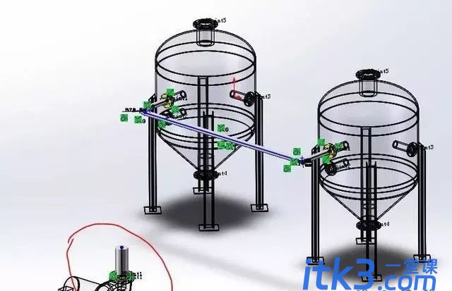 SolidWorks软件绘制管路系统-19