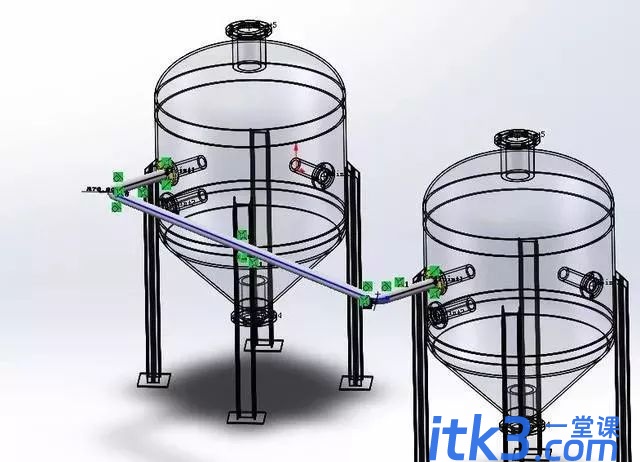 SolidWorks软件绘制管路系统-17