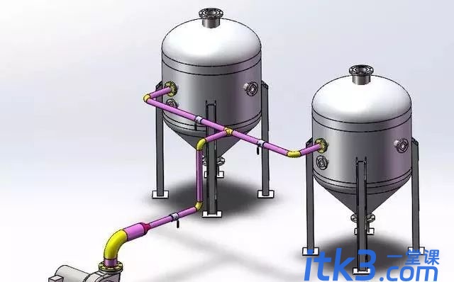 SolidWorks软件绘制管路系统-28